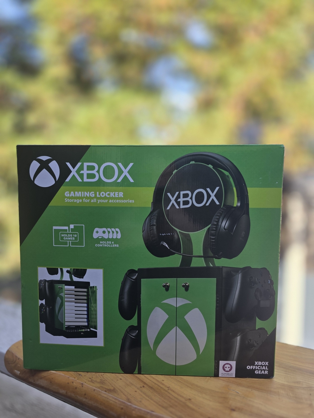 Xbox Gaming Locker Storage Cabinet in Green